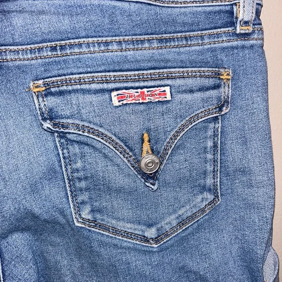 Hudson Jeans Blue Jean Shorts “Croxley” Mid-Rise Fitted